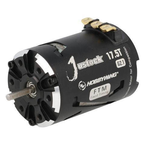 Hobbywing XeRun Justock 17.5T 3650 SD G2.1 - Black - RCXX - rc racing for professionals