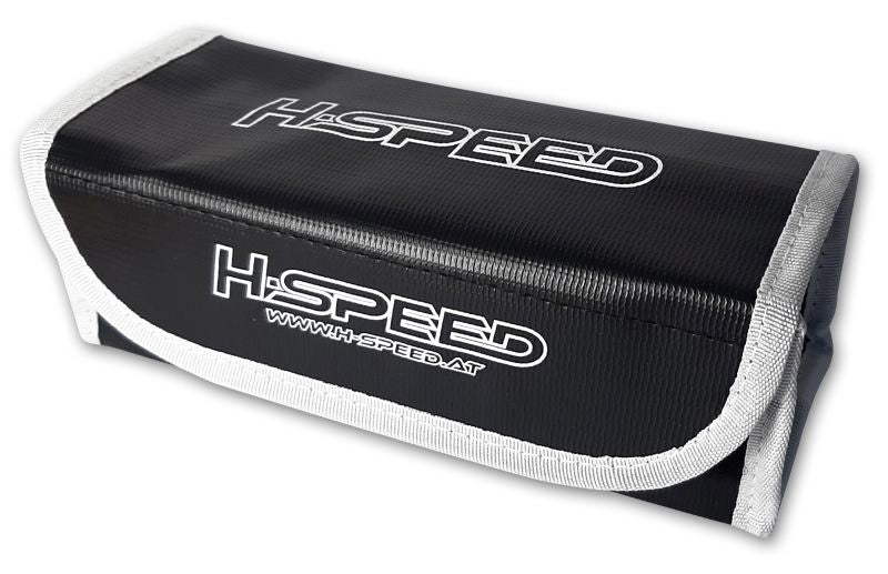 LiPo Bag schwarz 185x75x60mm