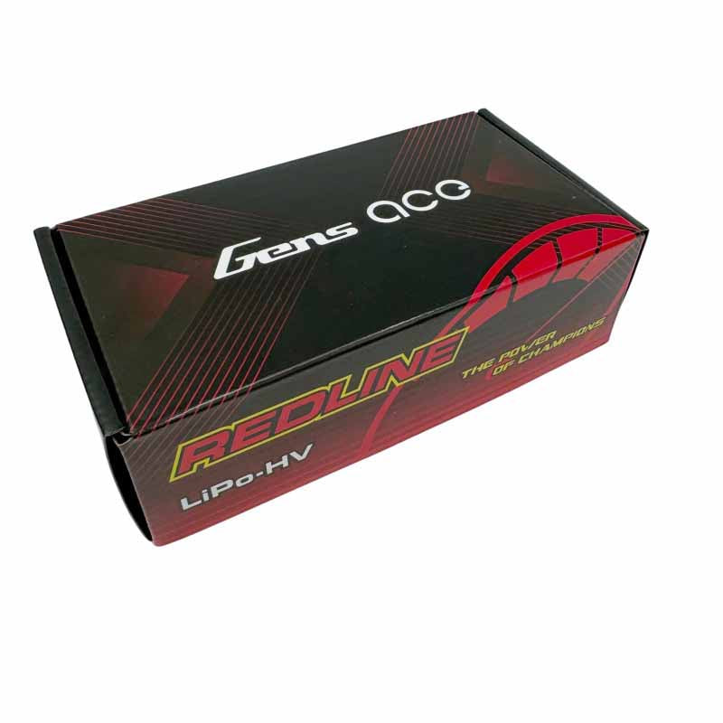 Batterie GensAce Redline 2.0 Shorty 2S HV 7,6 V - 140 C - 6500 mAh 96 x 47 x 25 mm 230 g