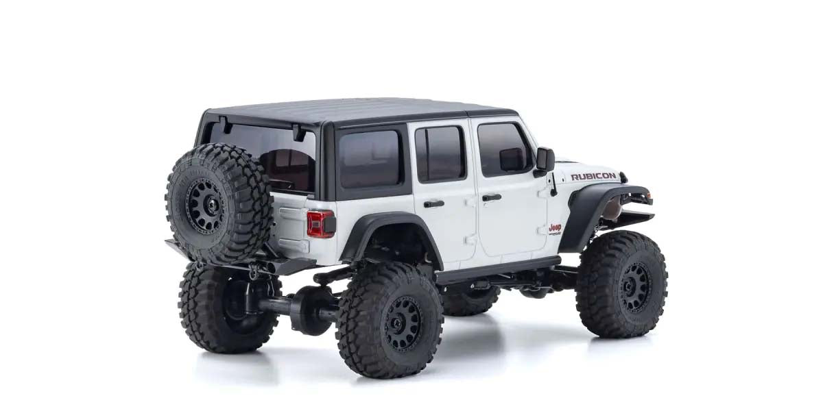 Mini-Z 4X4 MX-01 Jeep Wrangler Unlimited Rubicon Blanc (KT531P)