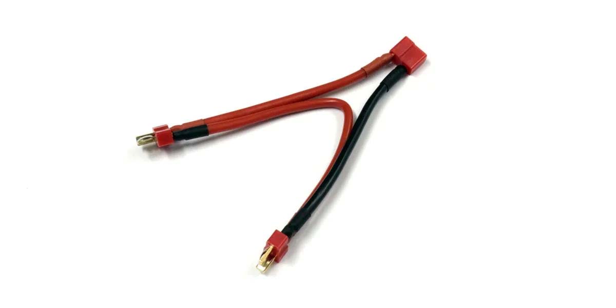 Connecteur de batterie en Y pour double batterie (2x Deans mâle)