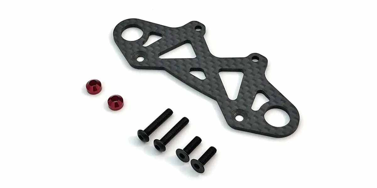 Rammerhalterung TC Kyosho Fazer FZ02 - Carbone