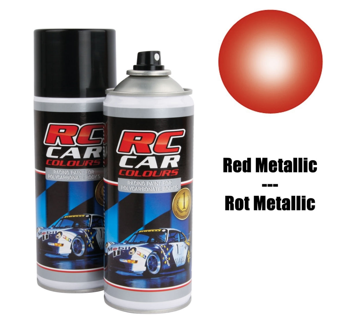 RC Car Colours METALIC RED 937 Lexan Colour Spray 150ml - PRC00937 - RCXX - rc racing for professionals