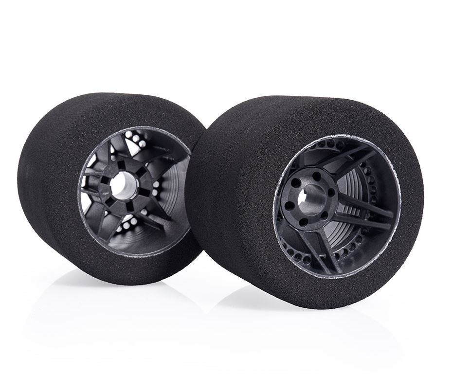 Matrix 1/8 GP Tires REAR 35 SHORE FIVE CARBON RIM 76mm (2) - MX-8P35NFC-76 - RCXX - rc racing for professionals