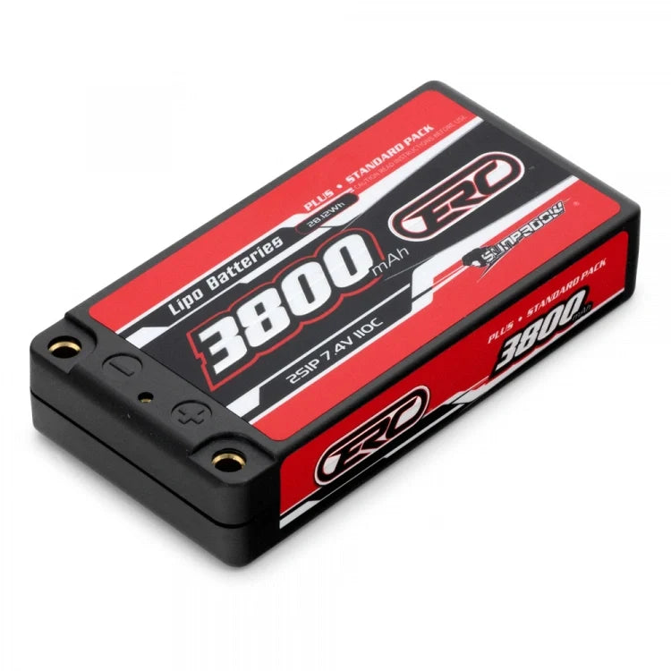 Sunpadow ERC Plus LiPo Hardcase 2S 7.4V 3800mAh – 110C - SW256406 - RCXX - RC Racing Shop | RC Models | Tuning & Spare Parts for Professionals