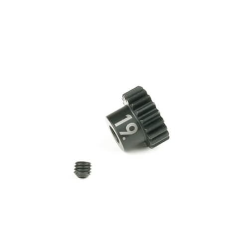Tekno 5MM Bore MOD 0.8 Pinion Gear (19T, hrdnd steel, etched) - TKR4279