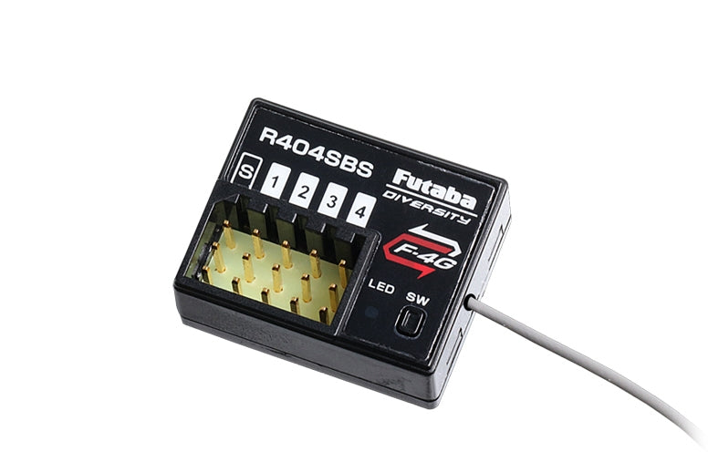 Futaba 6PV (T6PV) 2,4 GHz avec télémétrie R404SBS – FUT5003230