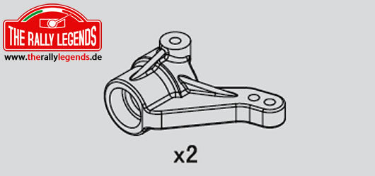 Rally Legends Hub Carrier front (2) - RCXX - RC Racing Shop | RC Models | Tuning & Spare Parts for Professionals