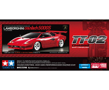 Tamiya 1/10 Lamborghini Countach 5000S (TT-02) Chassis Kit - 47527