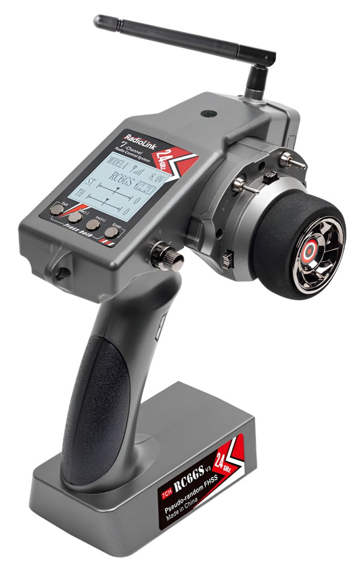RC6GS V3 RC Sändare med 2x R7FG Mottagare