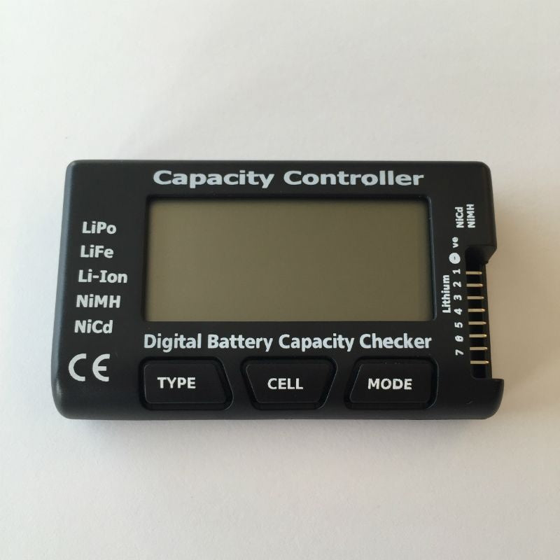 Digitaler Akku Checker 2-7S, LiPo, LiFe, Li-Ion, NiCd