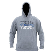 Tekno Tekno RC Pull Over Hoodie (stacked logo, gray, large) - TKRHOODIE06L