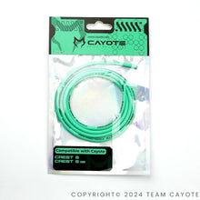 11AWG Thin-Wall Silicone Wire(1 Meter), Aurora Green, 4.5mm