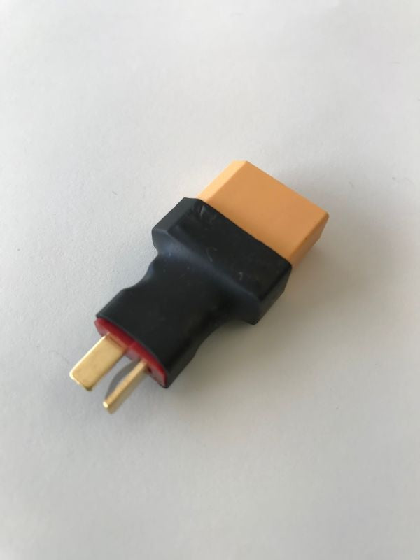 Adapter Deans Männchen auf XT90 Weibchen kurz