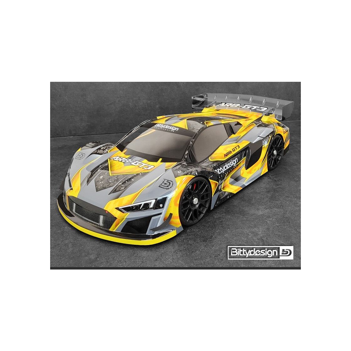 Bittydesign AR8-GT3 1/8 GT clear body 325mm (ULT | 0.75mm)