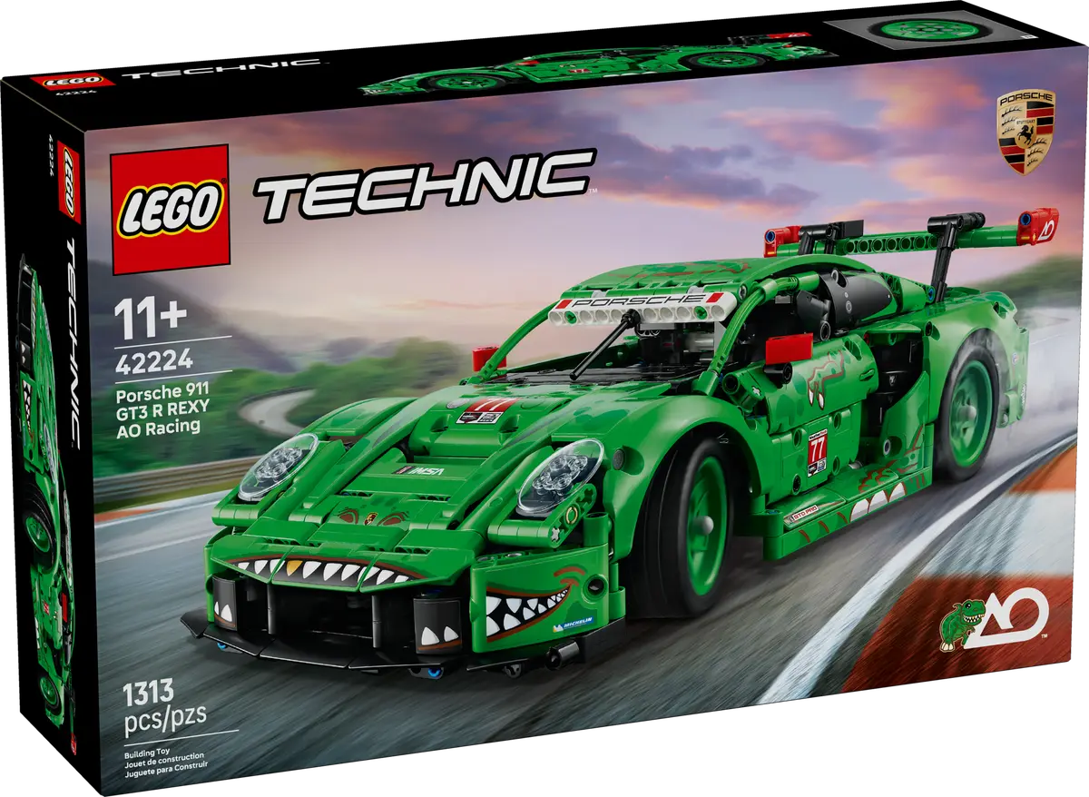 LEGO Technic Porsche 911 GT3 R REXY AO Voiture de course - 42224