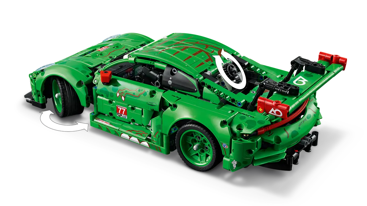 LEGO Technic Porsche 911 GT3 R REXY AO Voiture de course - 42224