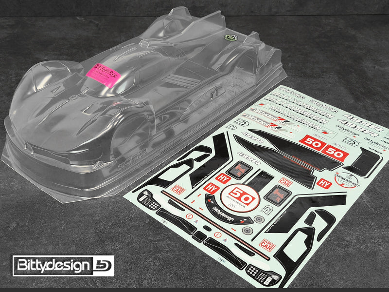 Bittydesign 499R 1/10 LMH Body – 190 mm – BDLMH-190499R