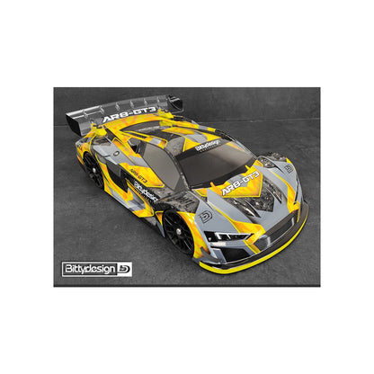 Bittydesign AR8-GT3 1/8 GT clear body 325mm (LW | 1mm)