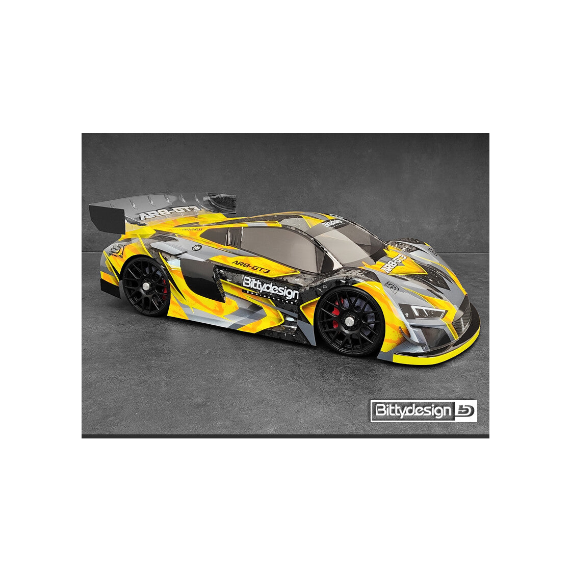 Bittydesign AR8-GT3 1/8 GT clear body 325mm (LW | 1mm)