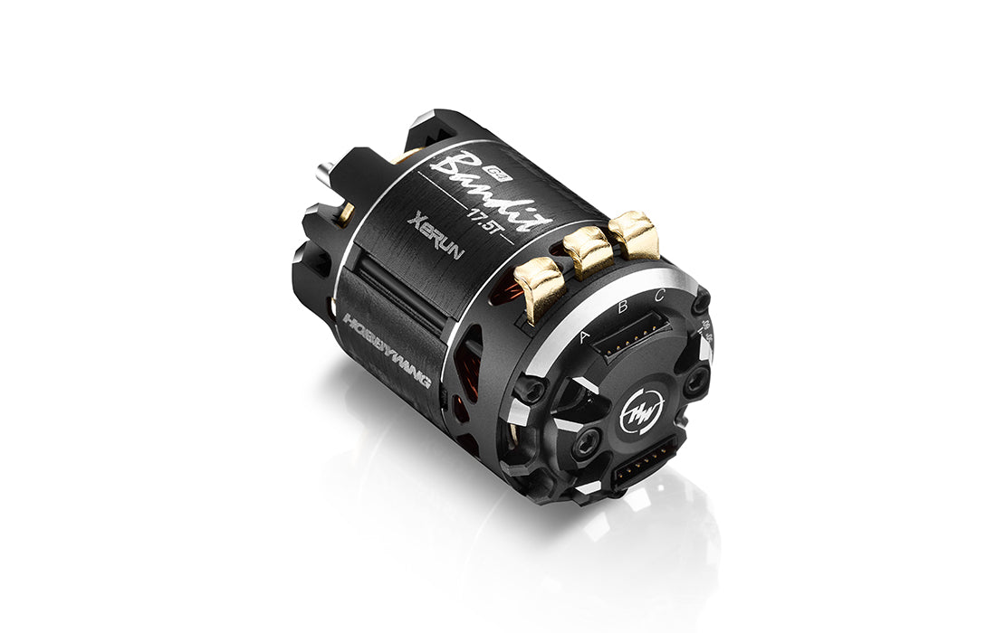 Hobbywing XeRun BANDIT G4 13.5T "OBL" Motor - Black - RCXX - rc racing for professionals