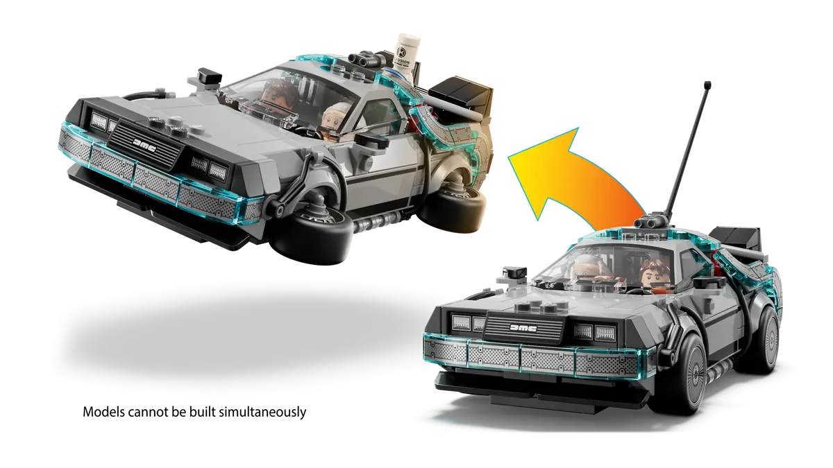 LEGO Speed Champions Time Machine – Zurück in die Zukunft - 77256