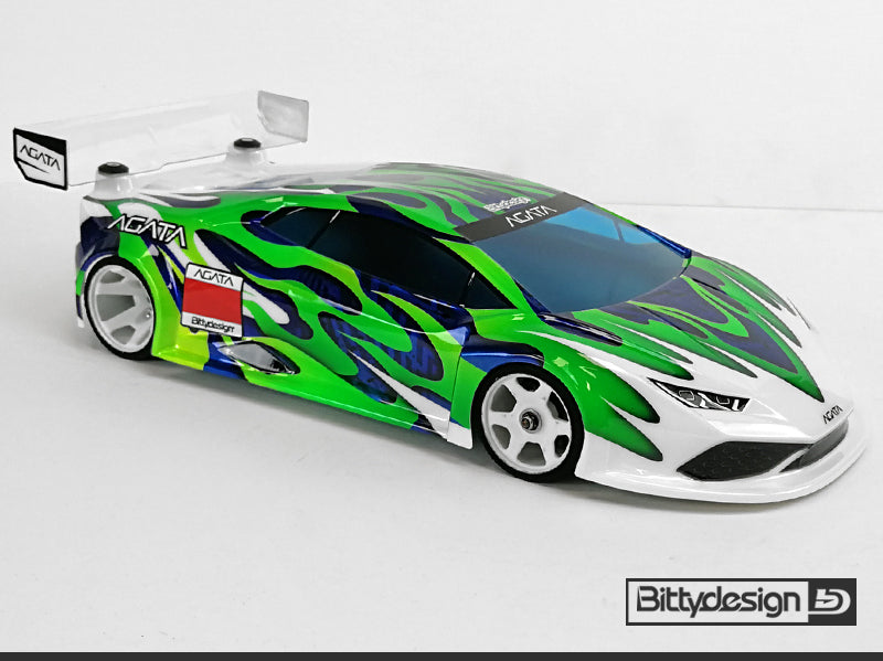 Bittydesign AGATA 1/12 GT Body - BDGT12-AGT