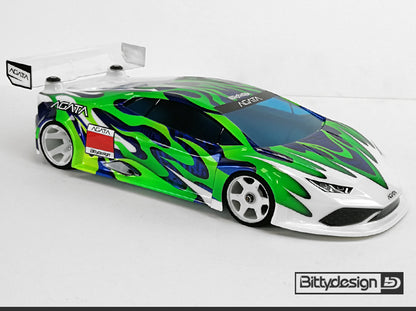 Bittydesign AGATA 1/12 GT Body - BDGT12-AGT