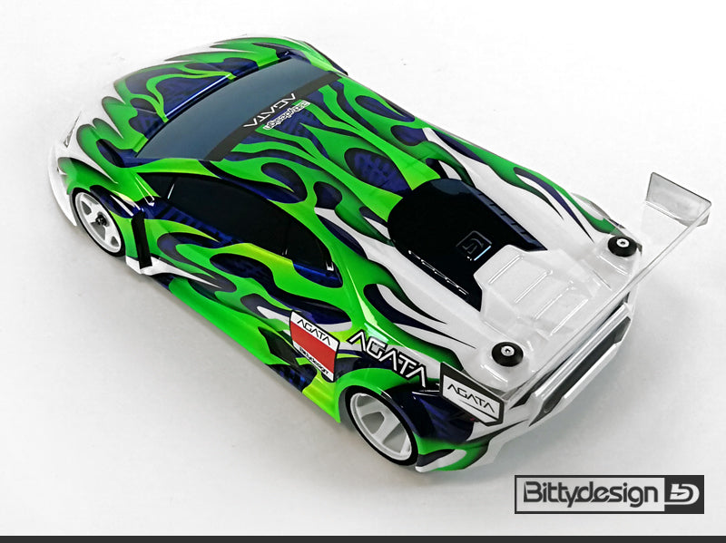 Bittydesign AGATA 1/12 GT Body - BDGT12-AGT