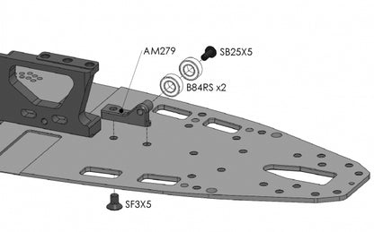 Awesomatix Rear Belt Tensioner - AM279