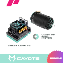 Bundle Cayote | Crest X Evo 1/8 + Motore Crest 4268 1/8