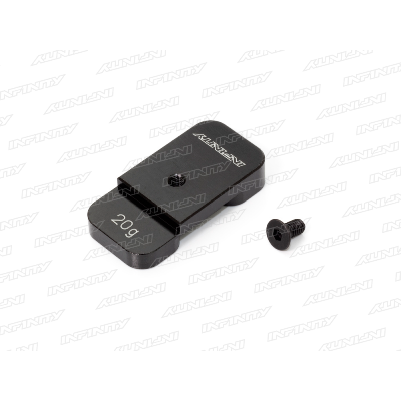 Infinity CHASSIS WEIGHT 20G (1) G121W20 - RCXX - rc racing for professionals