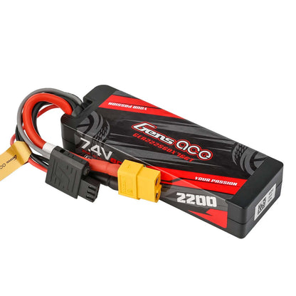 GensAce G-Tech Hard 2S 7.4V 2200 60C (XT60) 109g