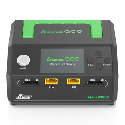Chargeur GensAce iMars D1000 Smart Dual Channel AC 1000W (UE)
