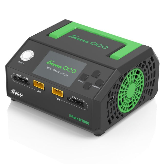 Chargeur GensAce iMars D1000 Smart Dual Channel AC 1000W (UE)