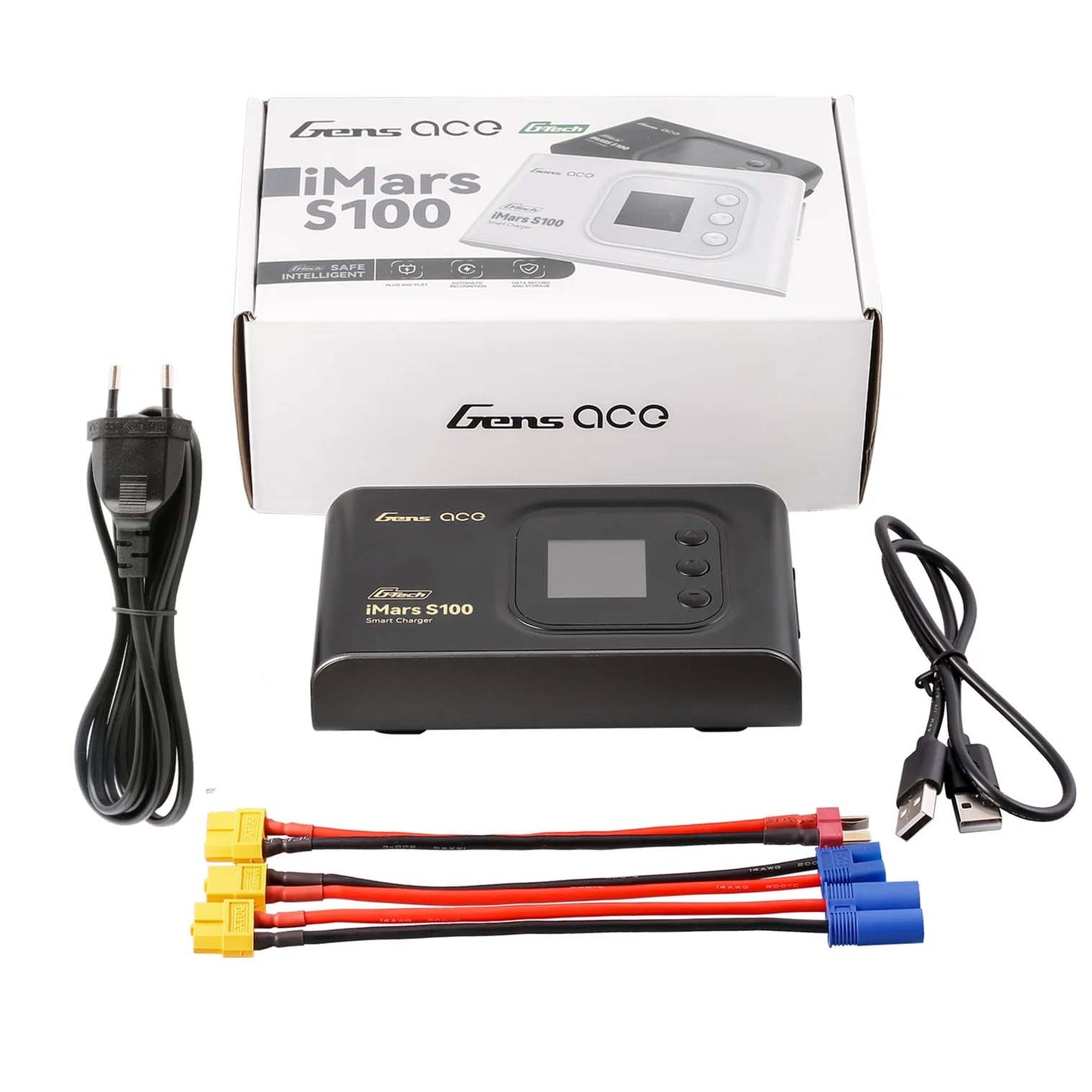 GensAce Ladegeraet iMars S100 G-Tech 100W (EU) Schwarz