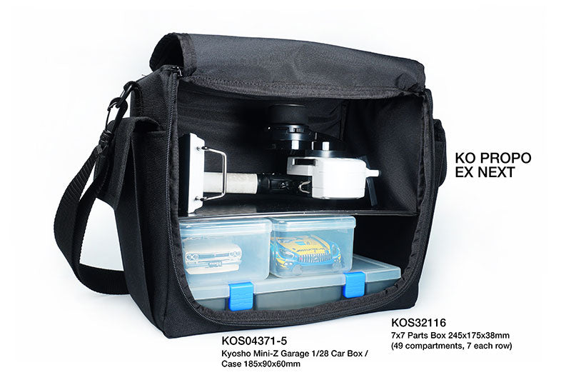 Sac pour voiture miniature 1/16, 1/18 et voiture Mini-Z 1/24 / Sac multifonction pour émetteur