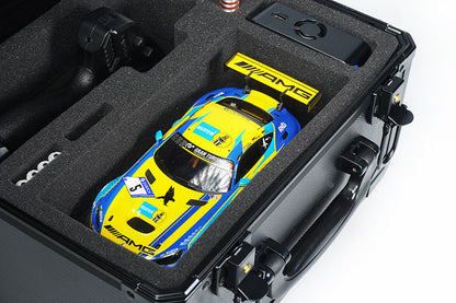 Koswork Aluminium Bag V2 Mini Black for Kyosho Mini-Z (300×240×190 mm) – KOS32302-KMZ