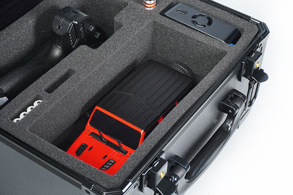 Koswork Aluminium Bag V2 Mini Black for Kyosho Mini-Z (300×240×190 mm) – KOS32302-KMZ
