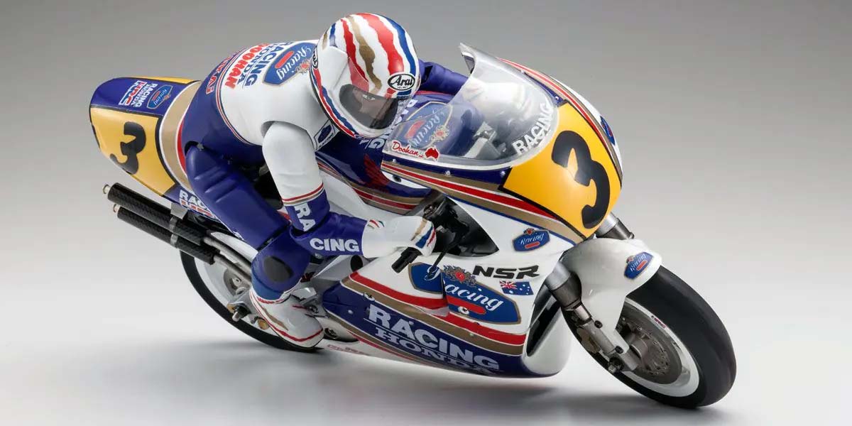 Kyosho Moto Accroché au Racer Honda NSR 1991 Kit 1:8