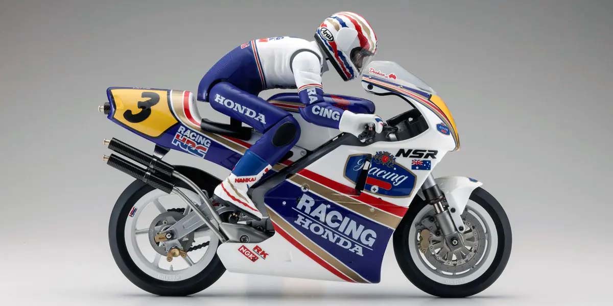 Kyosho Moto Accroché au Racer Honda NSR 1991 Kit 1:8