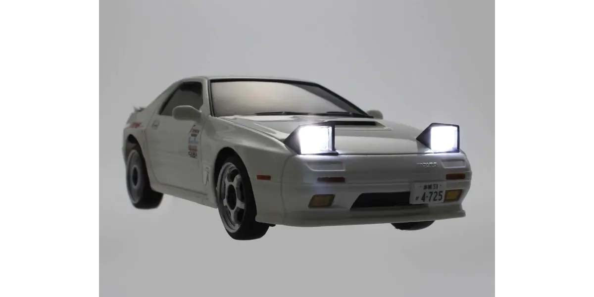 Kyosho First Mini-Z 1:28 Initial-D Mazda Savanna RX-7 FC3S WH