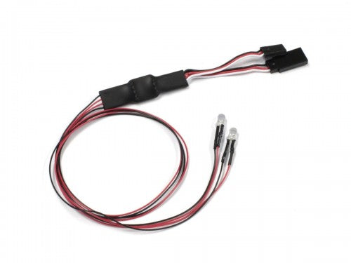 Kyosho Beleuchtungssatz 2 LED  (Diam=5/L=400) 2x Rot
