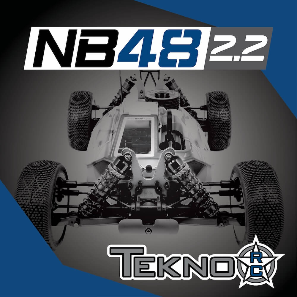 Kit de buggy nitro de compétition Tekno NB48 2.2 1/8 4WD - TKR9305