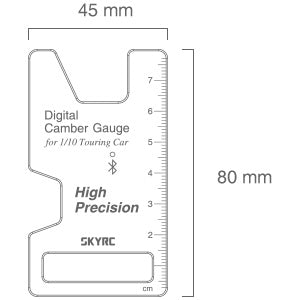SkyRC Camber Gauge Digital Bluetooth - CTG-015 - RCXX - RC Racing Shop | RC Models | Tuning & Spare Parts for Professionals