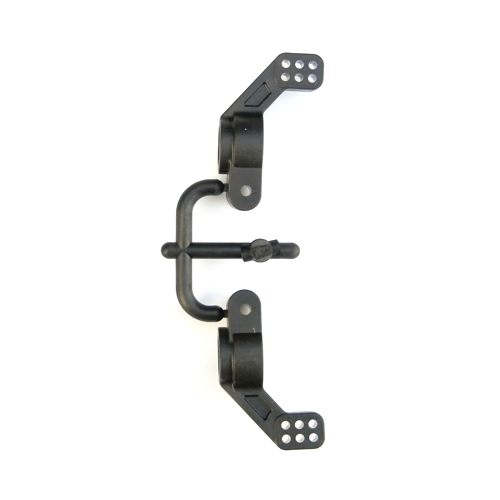 Tekno Rear Hub Carriers For M6 Driveshafts (Slash 2WD, 4x4, nylon, 0.5°, L/R)  - TKR1952T05