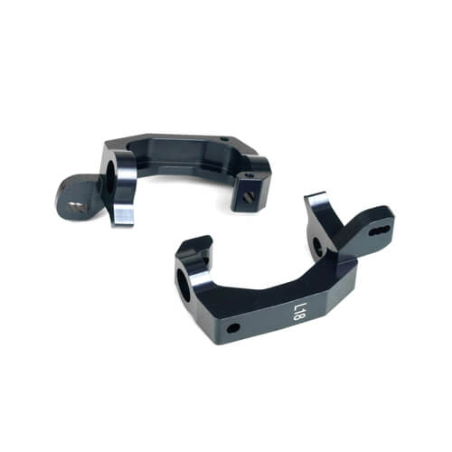Tekno Spindle Carriers (L/R, 7075, 18 degree, 2.0) - TKR9042B