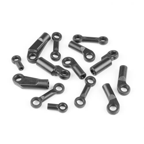 Tekno Rod End Set (camber/steering/sway bar linkage, 2.0) - TKR9059B