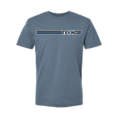 T-shirt Tekno RC (Logo T classique, bleu ardoise chiné)