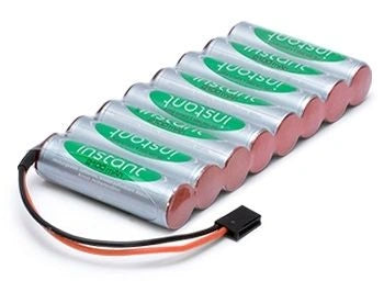 Vapex NiMH Senderakku 9.6V 2100mAh – mit Futaba-Stecker - V2100AA8SSF2 - RCXX - RC Racing Shop | RC Models | Tuning & Spare Parts for Professionals